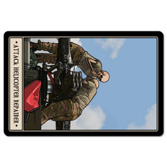 15R Apache Helicopter Repairer Desk Mat