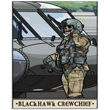Blackhawk Crew Chief Acrylic Print