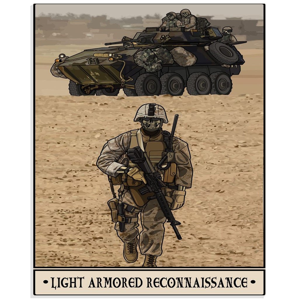 Light Armored Reconnaissance  Acrylic Print