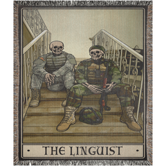 Linguist Woven Blanket - 50x60 inch / Graphics