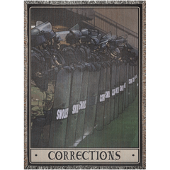Corrections Woven Blanket - 52x37 inch / Graphics