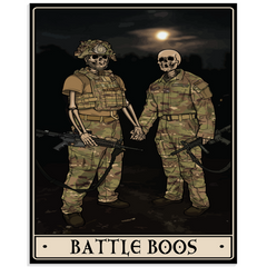 Battle Boos Acrylic Print - 1/4 inch / 8x10 inch