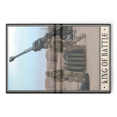 King Of Battle Redux Notebook - 5x7 inch