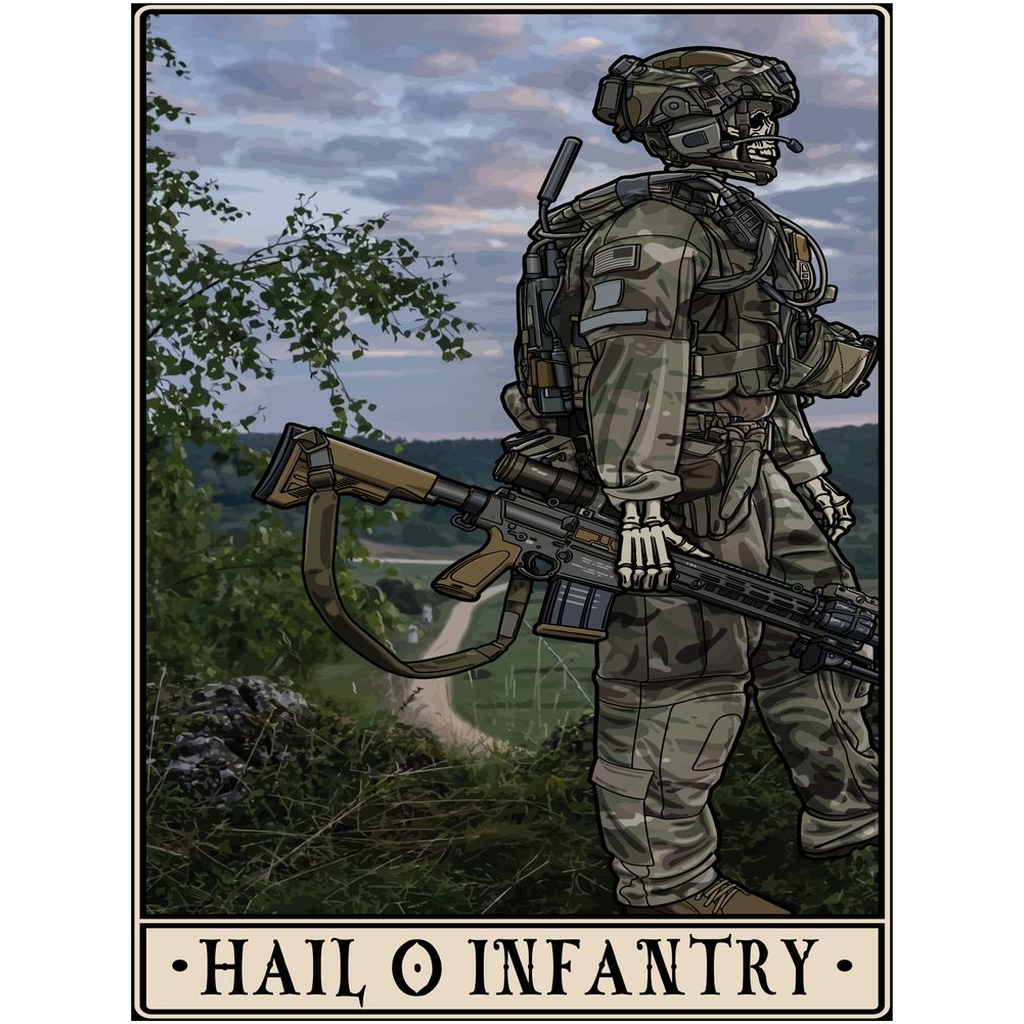 Hail O Infantry Acrylic Print