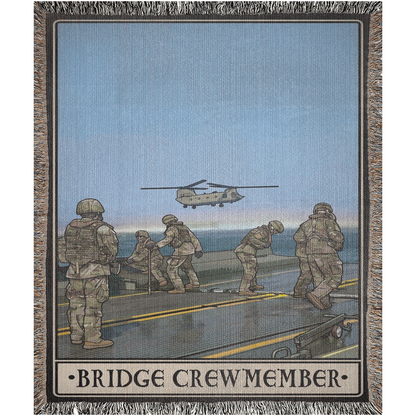 Bridge Crewmember Woven Blanket