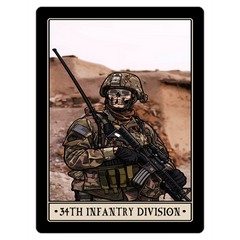 34th Infantry Division Magnet