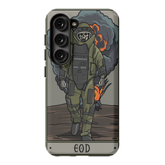 Explosive Ordnance Disposal (EOD) Phone Case - Premium Glossy Tough Case / Samsung Galaxy S23
