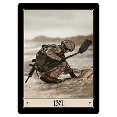1371 Combat Engineer Magnet