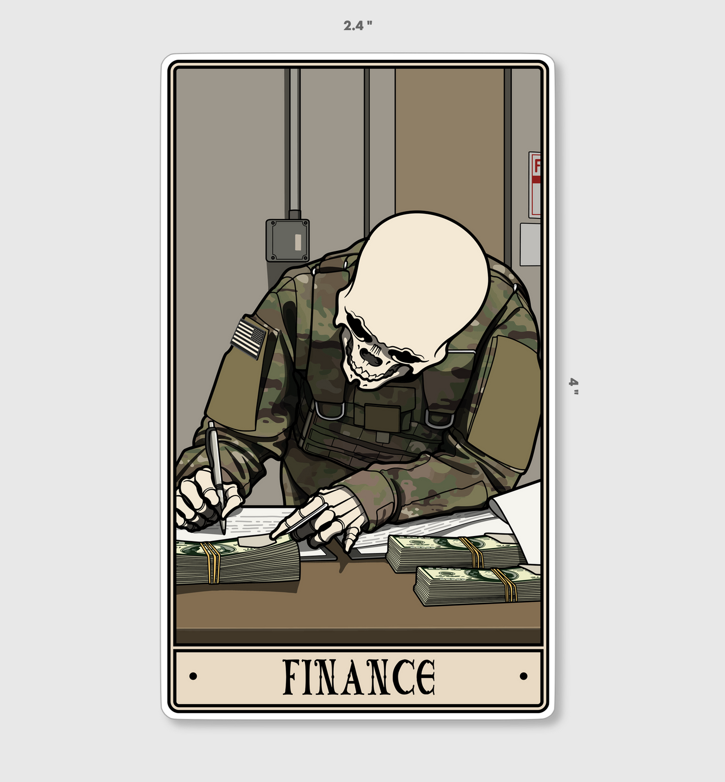 Finance Sticker