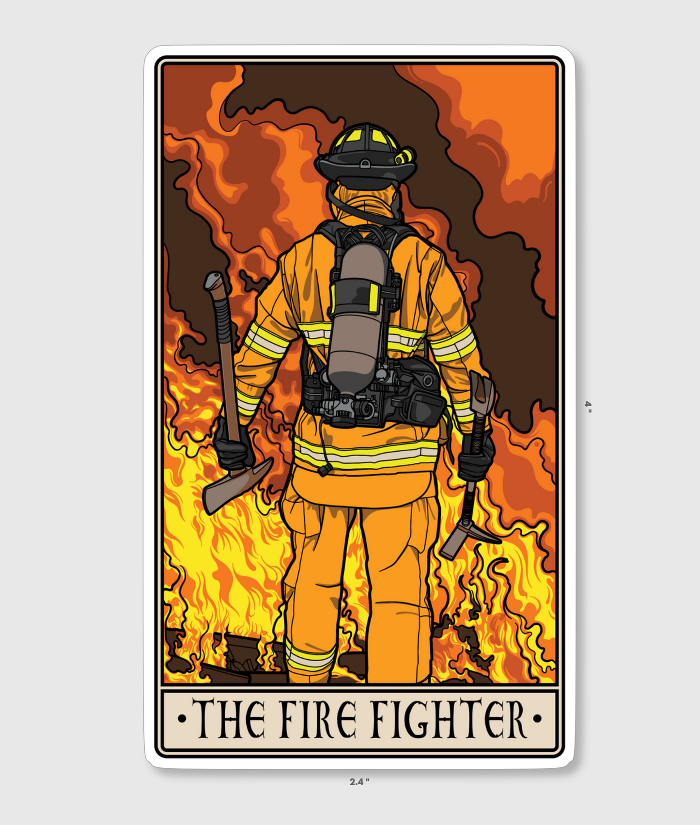 Firefighter Sticker