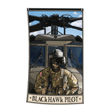Blackhawk Pilot Flag