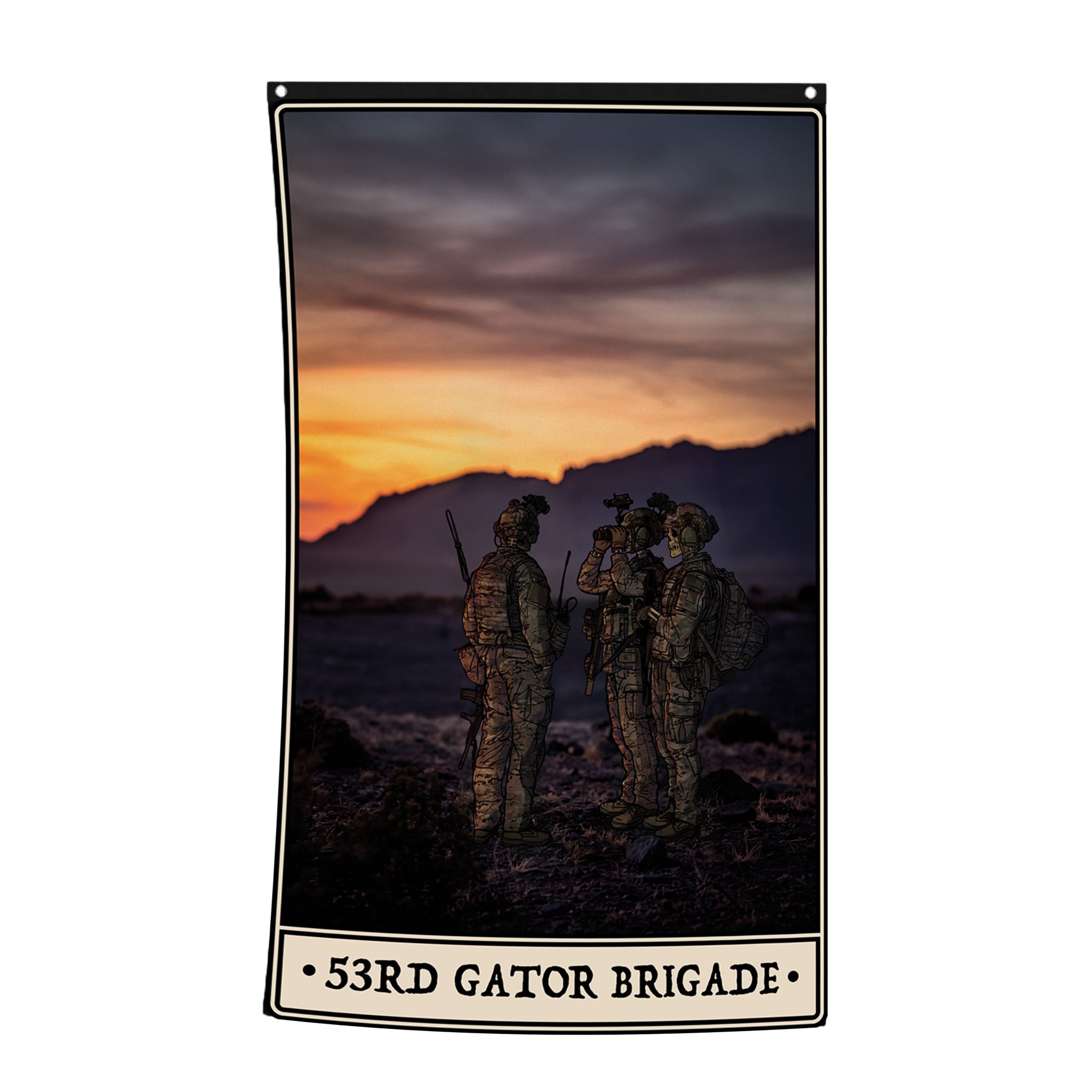 53rd Gator Brigade Flag