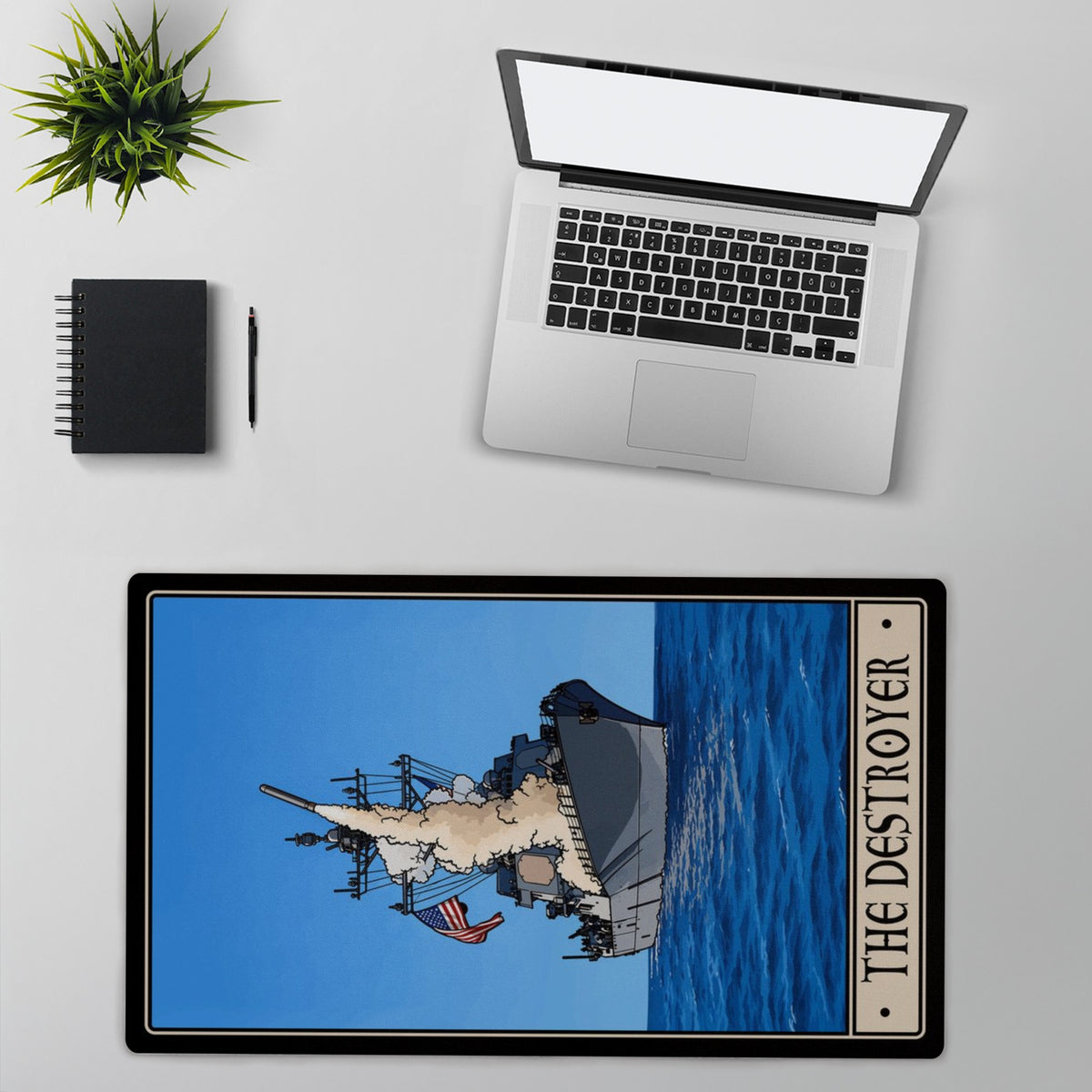 Destroyer Desk Mat - 14x24 inch