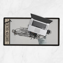 Winter Soldier Desk Mat - 18x36 inch
