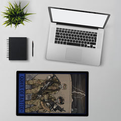 Queen of Battle Desk Mat