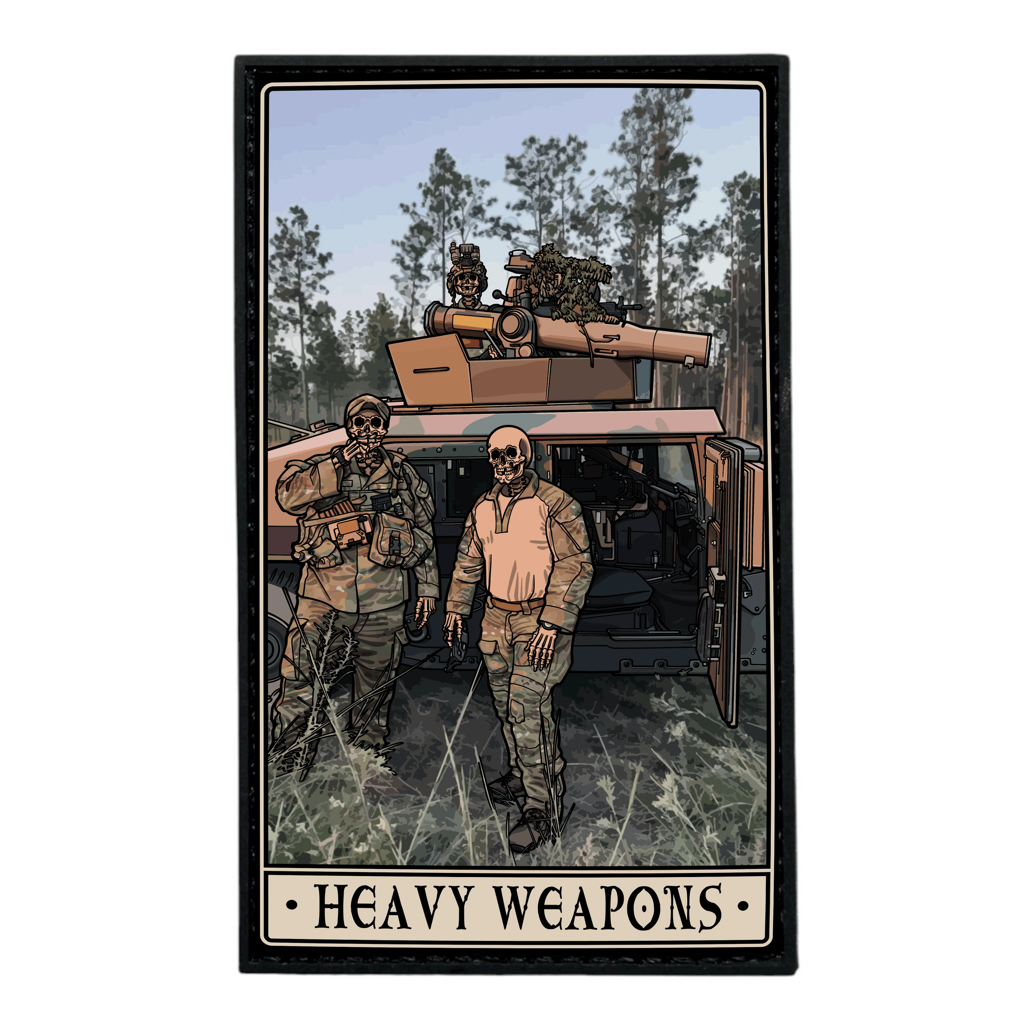 Heavy Weapons PVC Patch