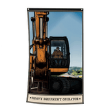 Heavy Equipment Operator Flag