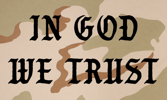 In God We Trust Sticker