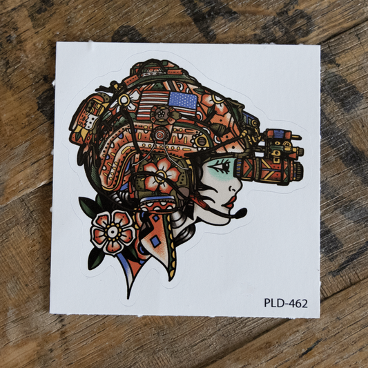 Ink And Infrared Sticker