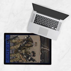 Queen of Battle Desk Mat