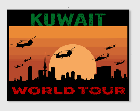 Kuwait Sticker