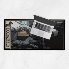 Door Gunner Desk Mat