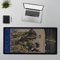 Queen of Battle Desk Mat
