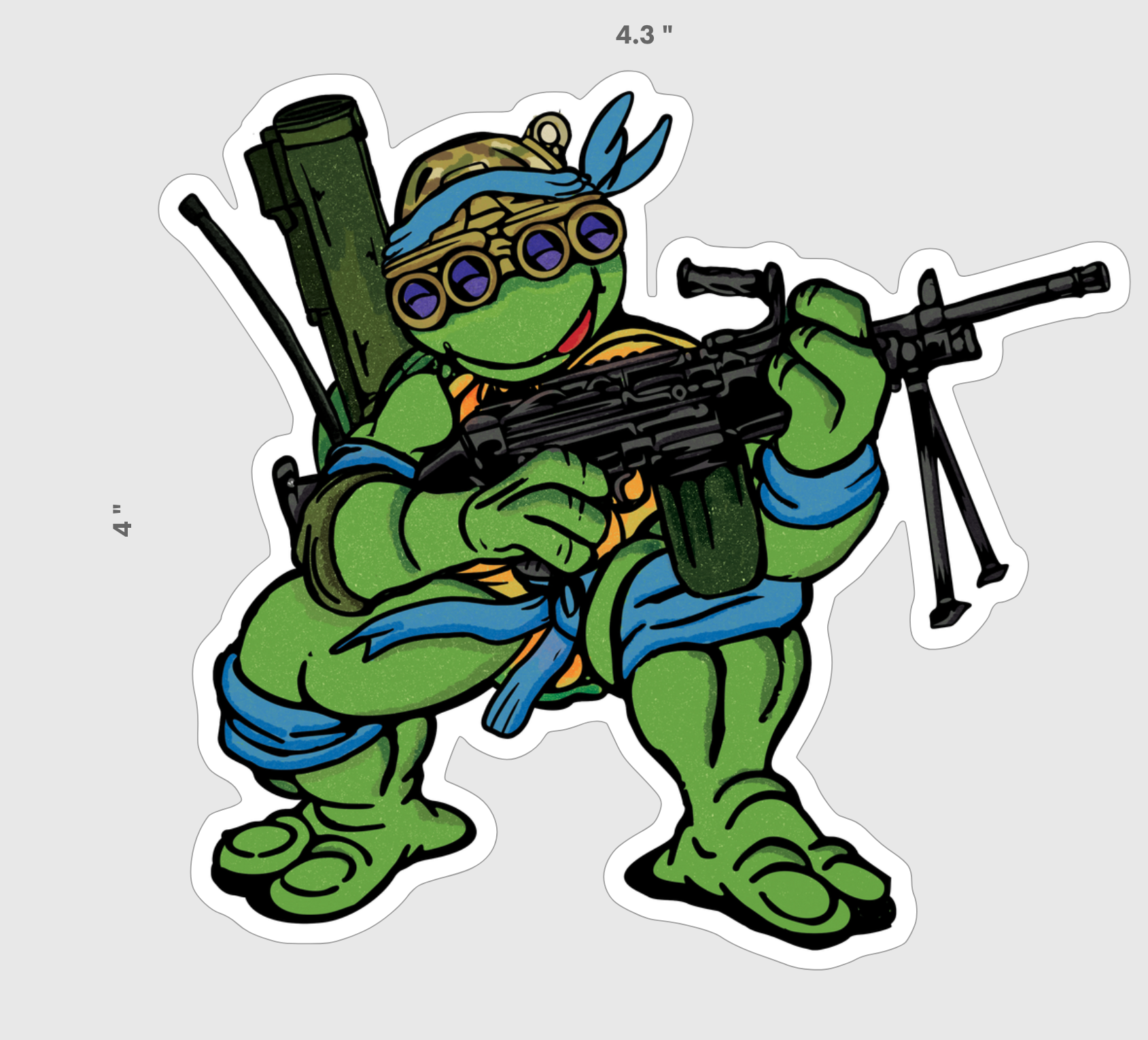 Leonardo Sticker – pltdaddy