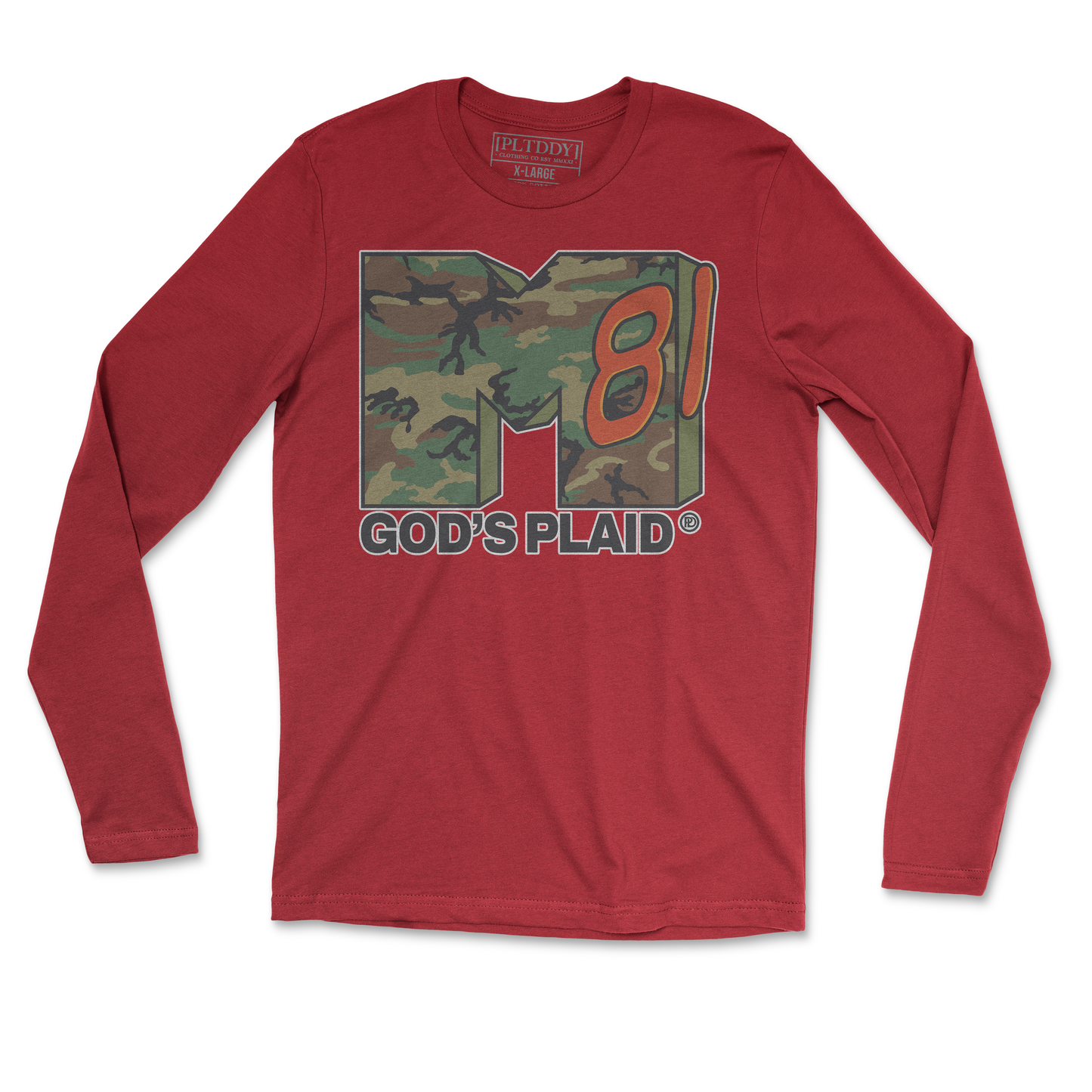 God's Plaid Long Sleeve