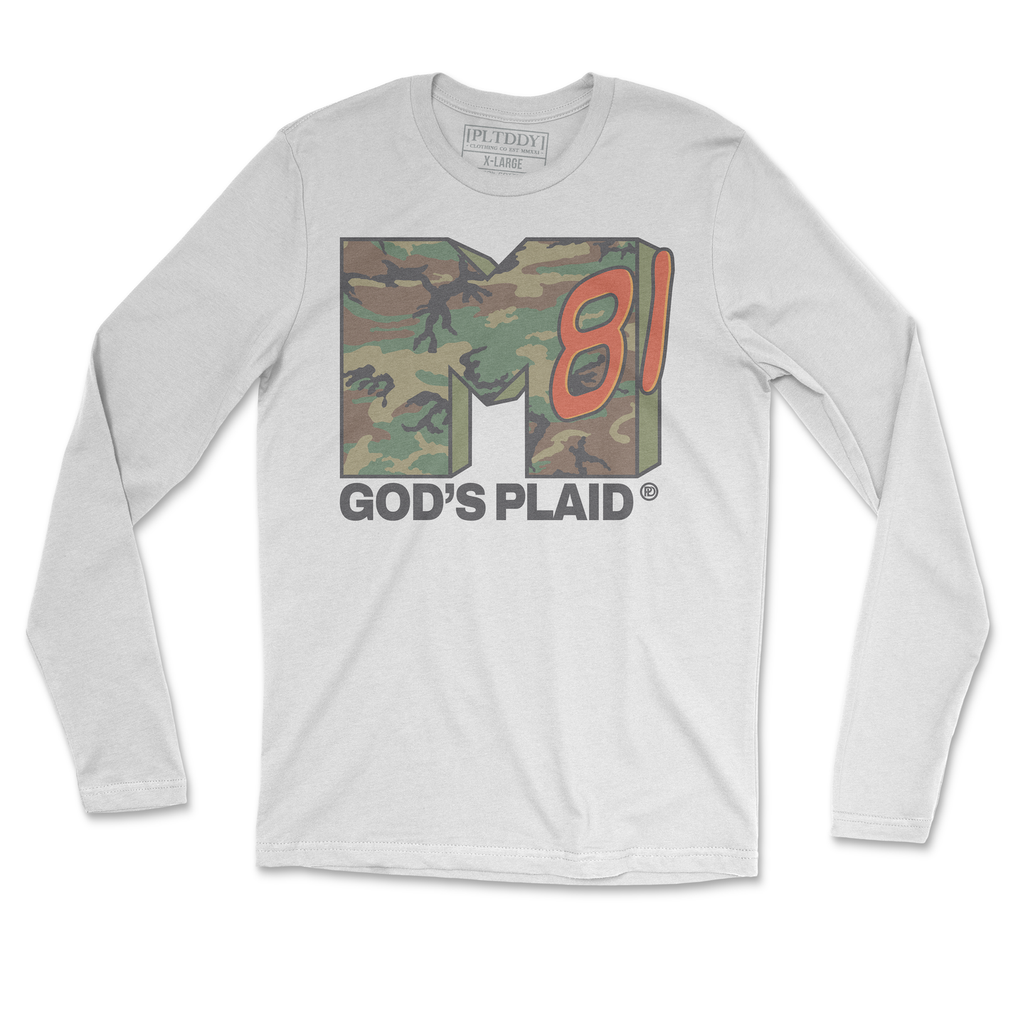 God's Plaid Long Sleeve