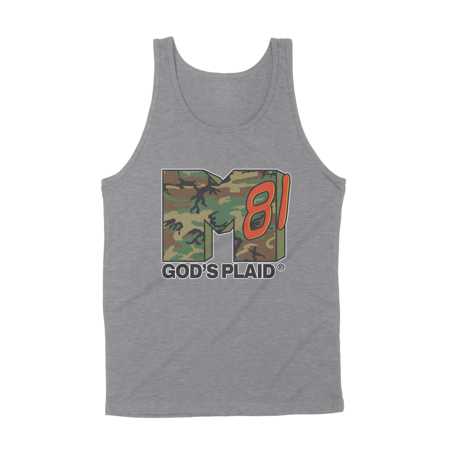 God's Plaid Tank Top