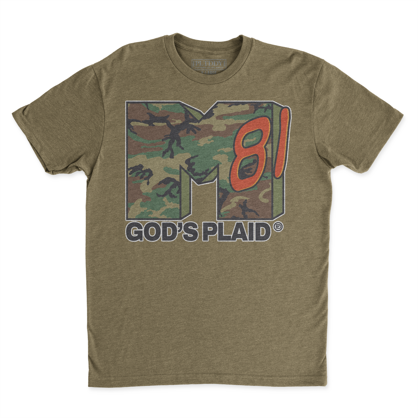God's Plaid Tee