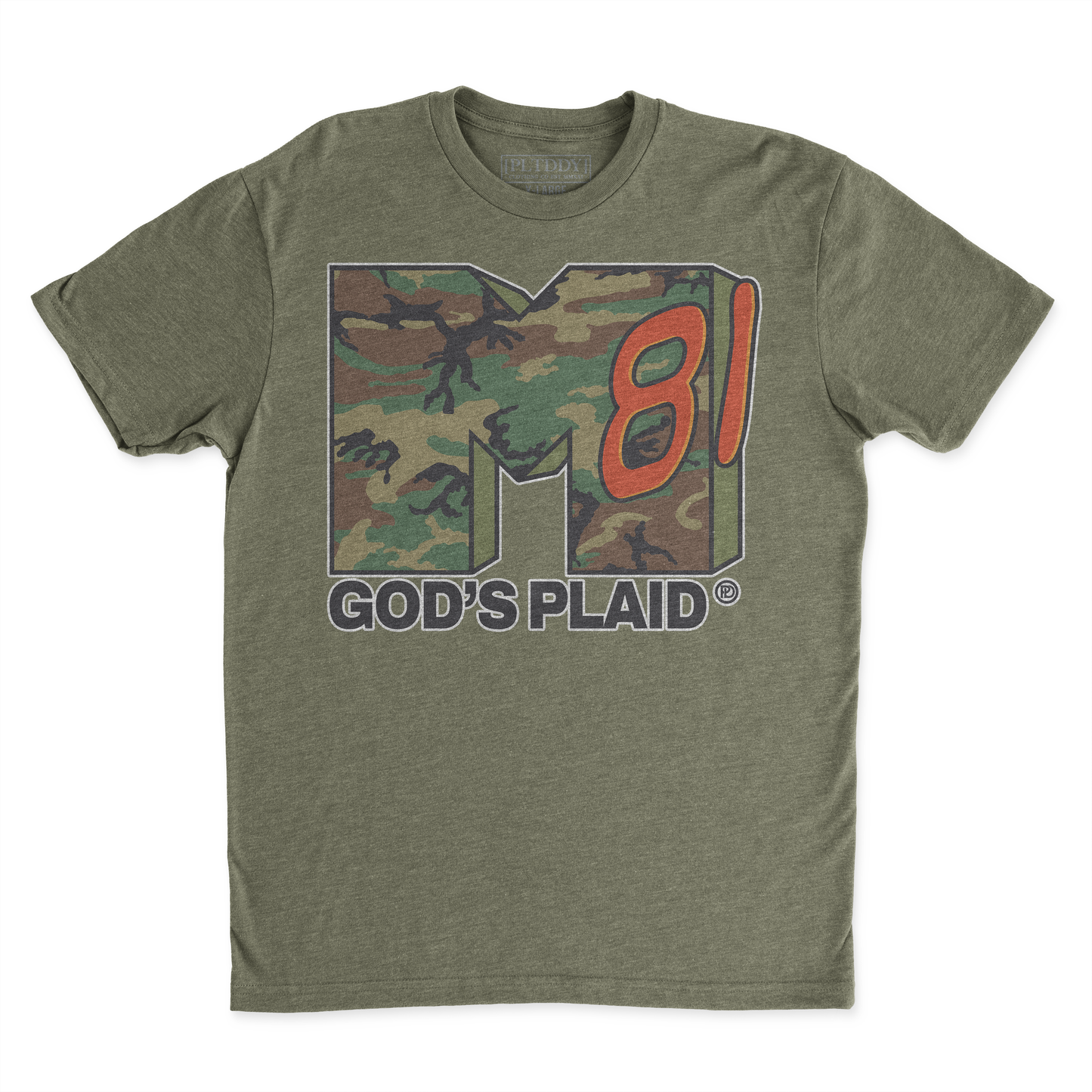 God's Plaid Tee