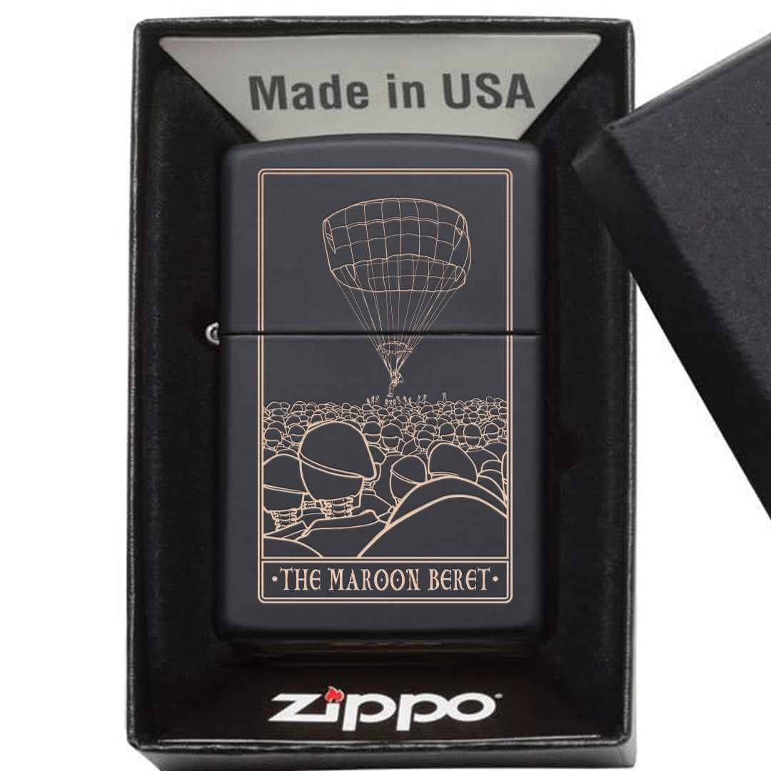 Maroon Beret Lighter