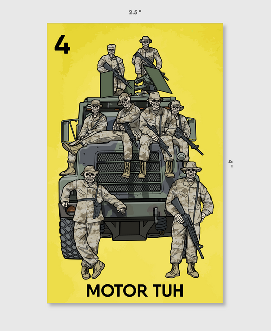 Motor Tuh Sticker