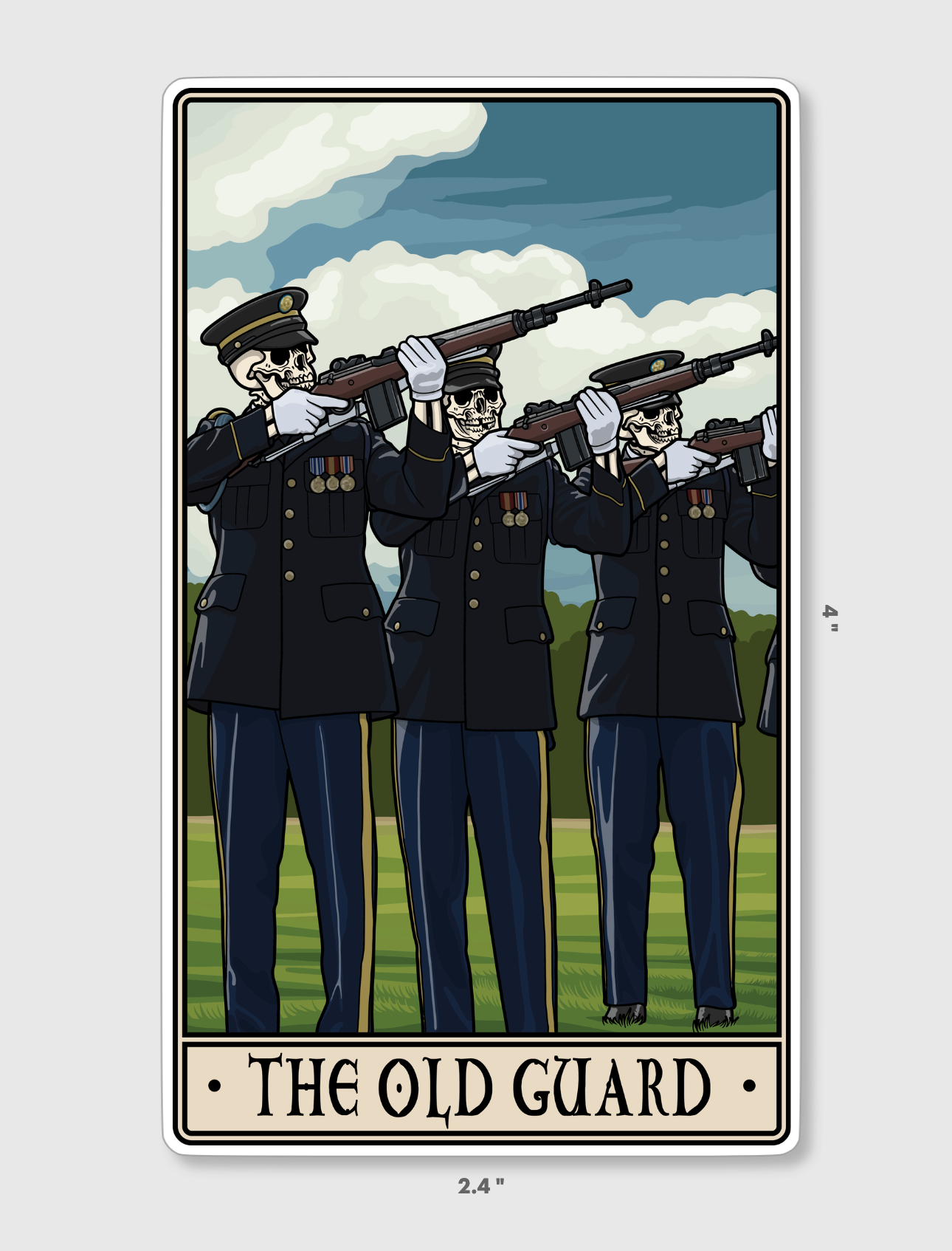 Old Guard Sticker
