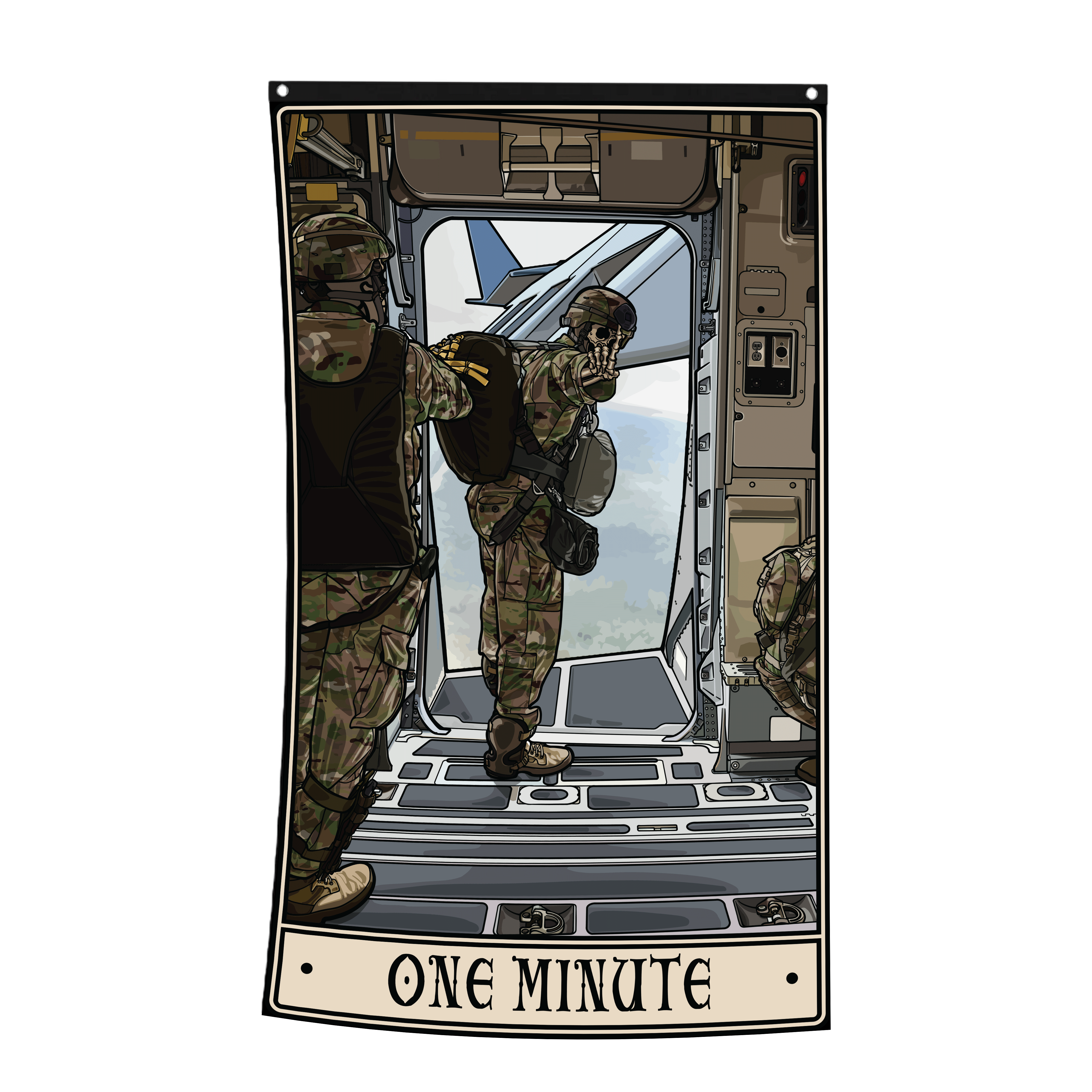 One Minute Flag