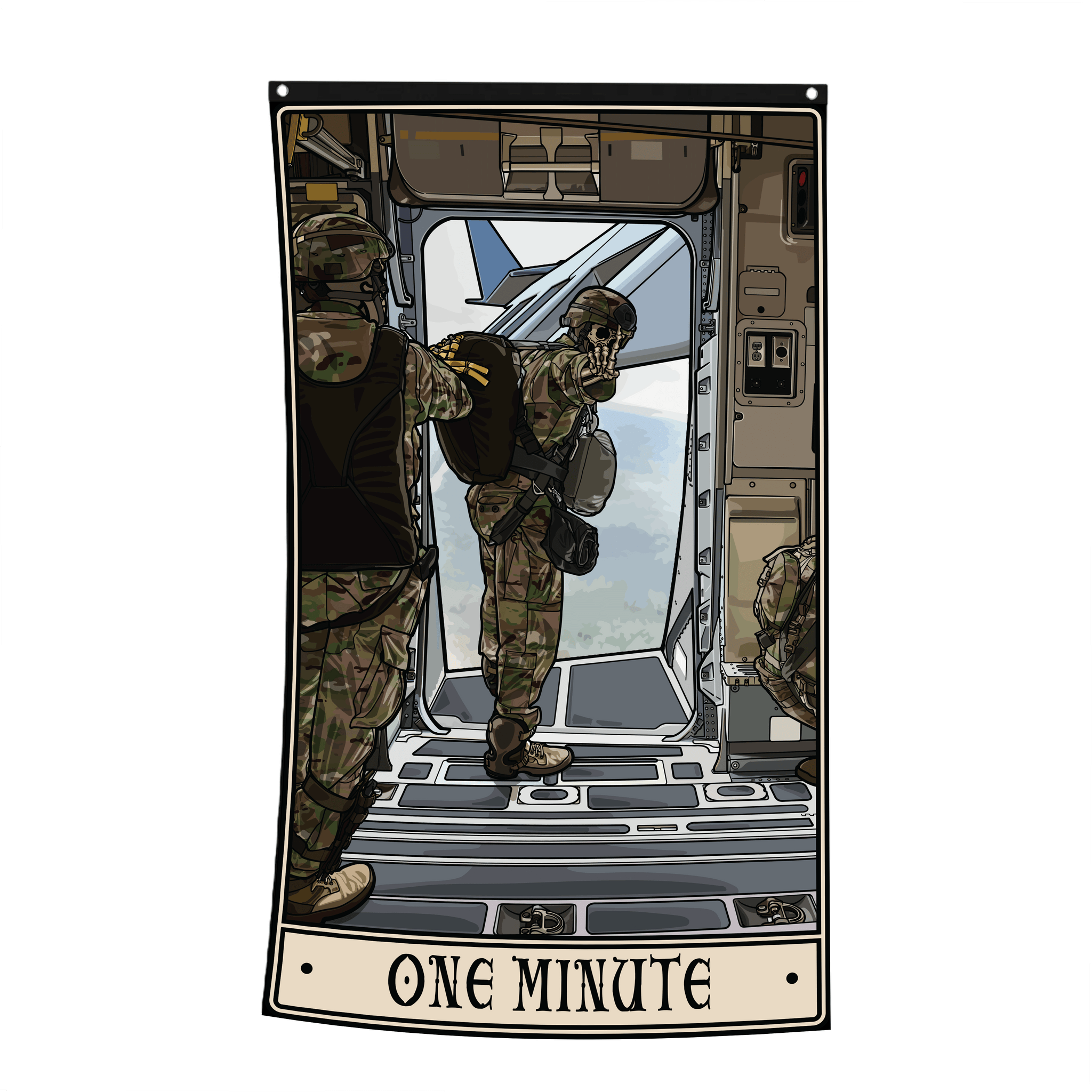 One Minute Flag