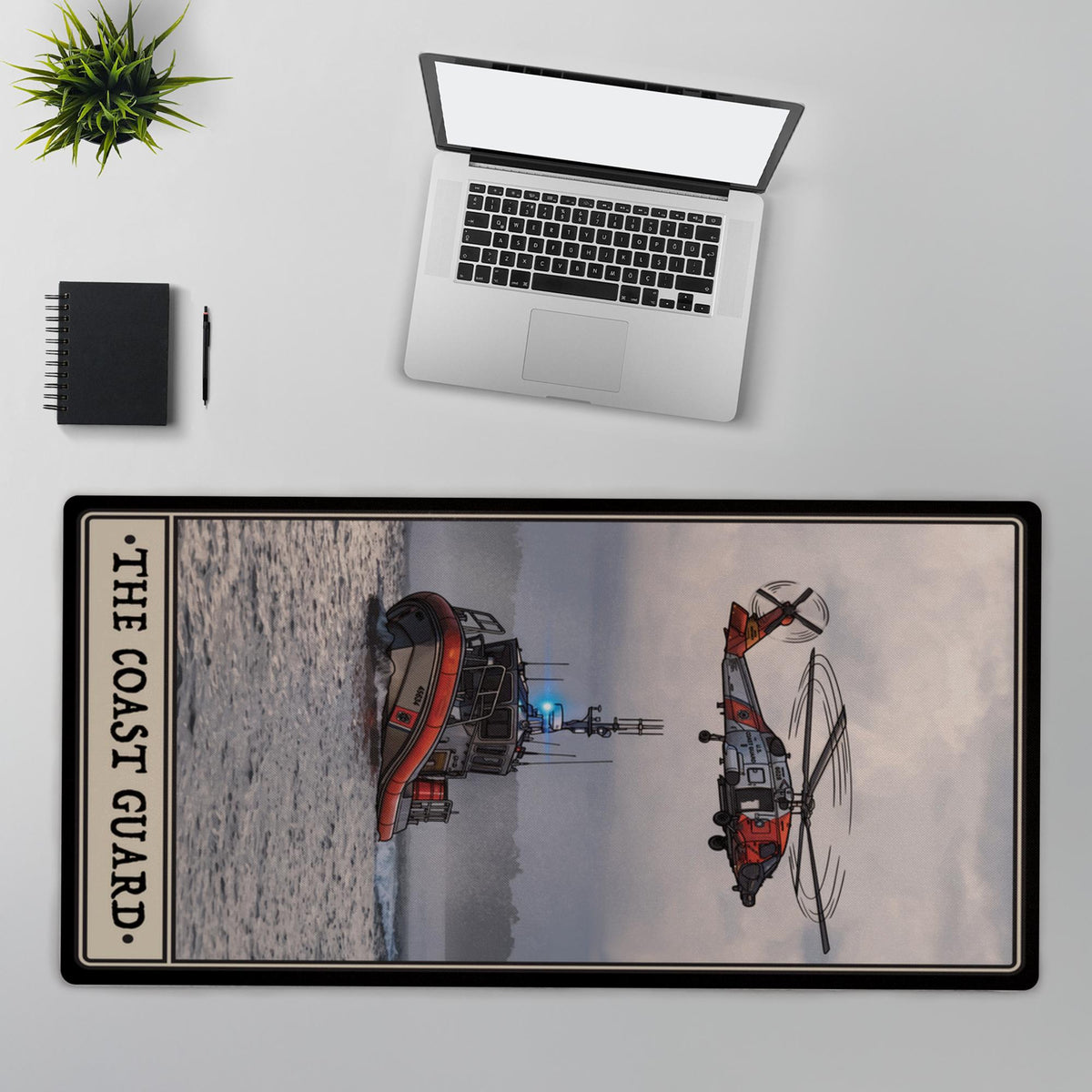 Coast Guard Desk Mat