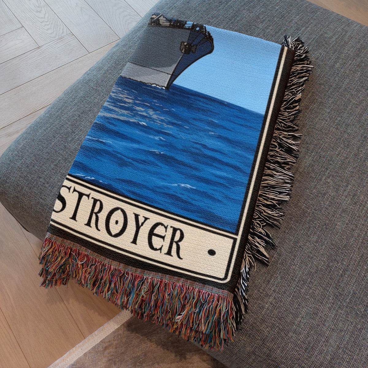 Destroyer Woven Blanket