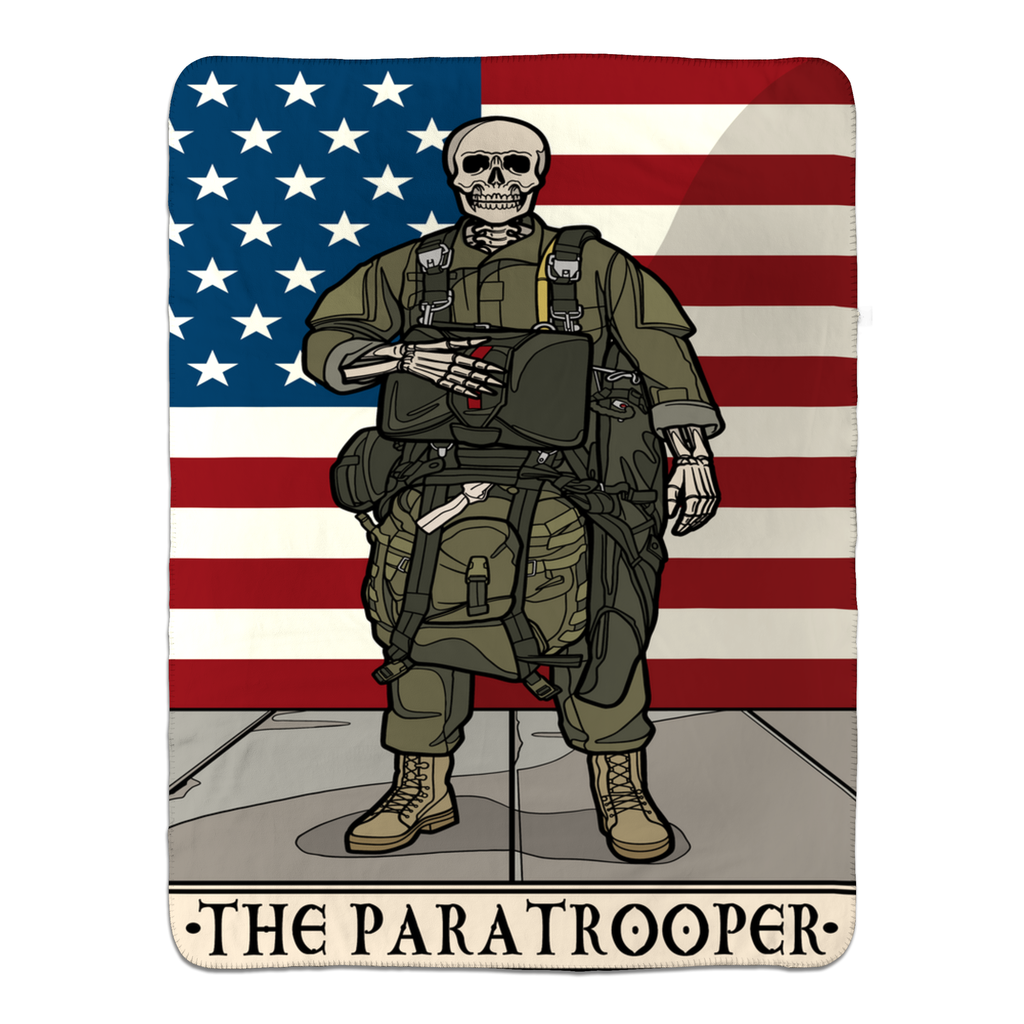 Paratrooper Fleece Blanket