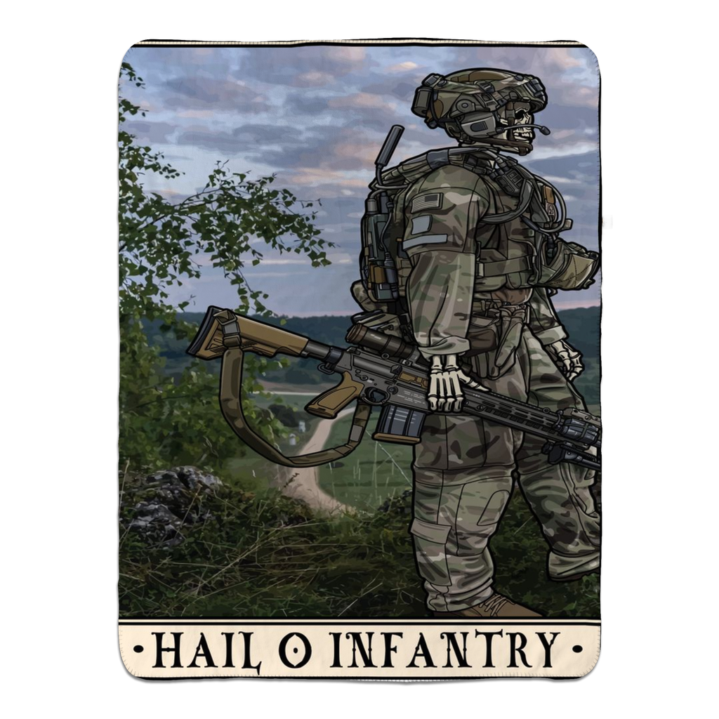 Hail O Infantry Fleece Blanket