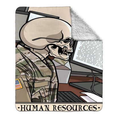 Human Resources Fleece Blanket