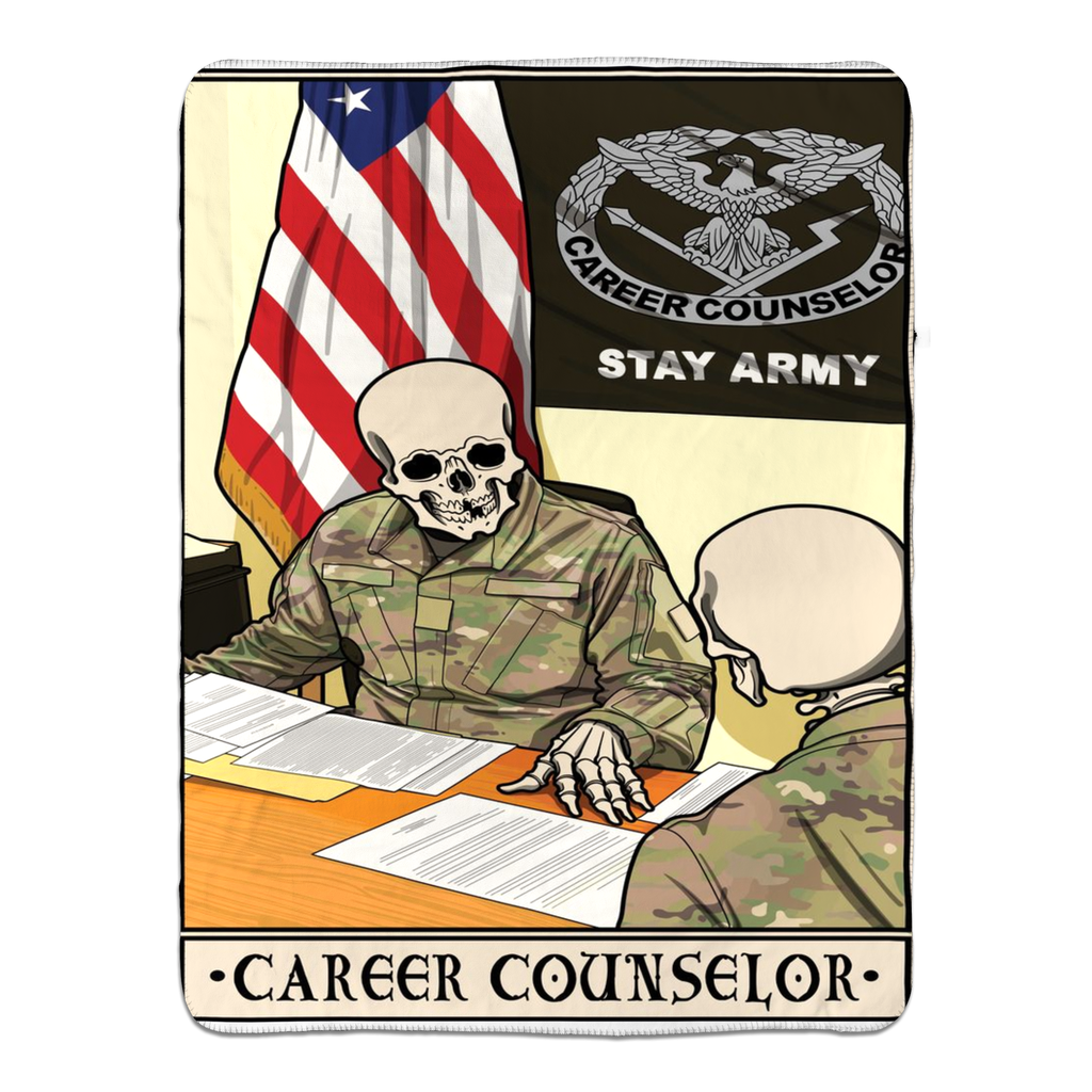 Career Counselor Fleece Blanket