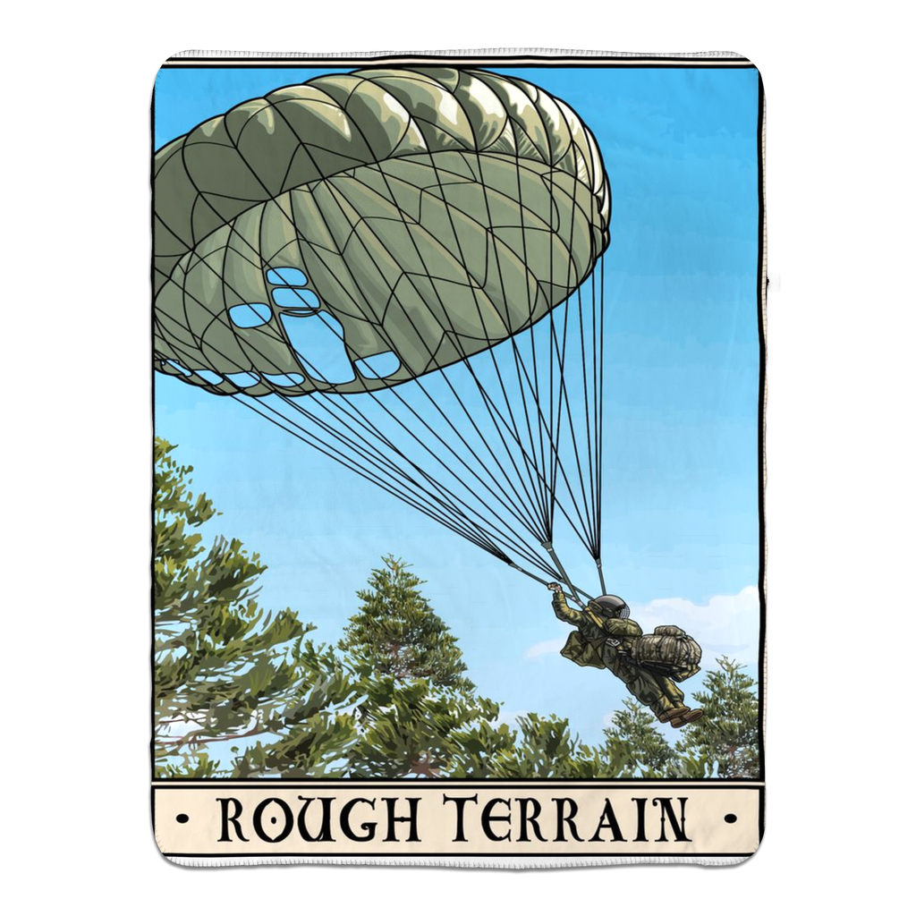 Rough Terrain Fleece Blanket