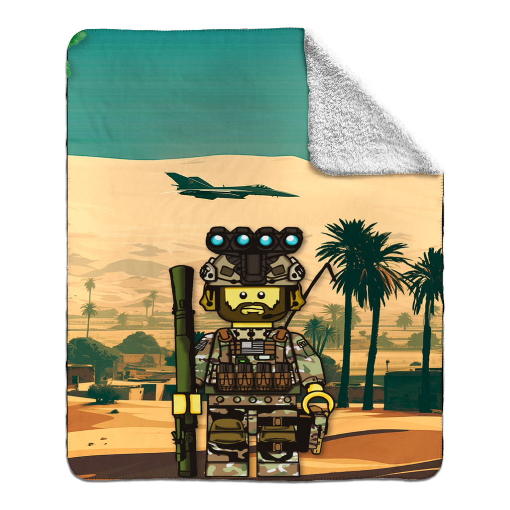 Brickman Fleece Blanket