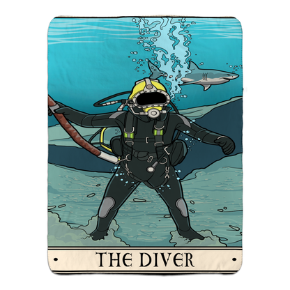 The Diver Fleece Sherpa Blanket