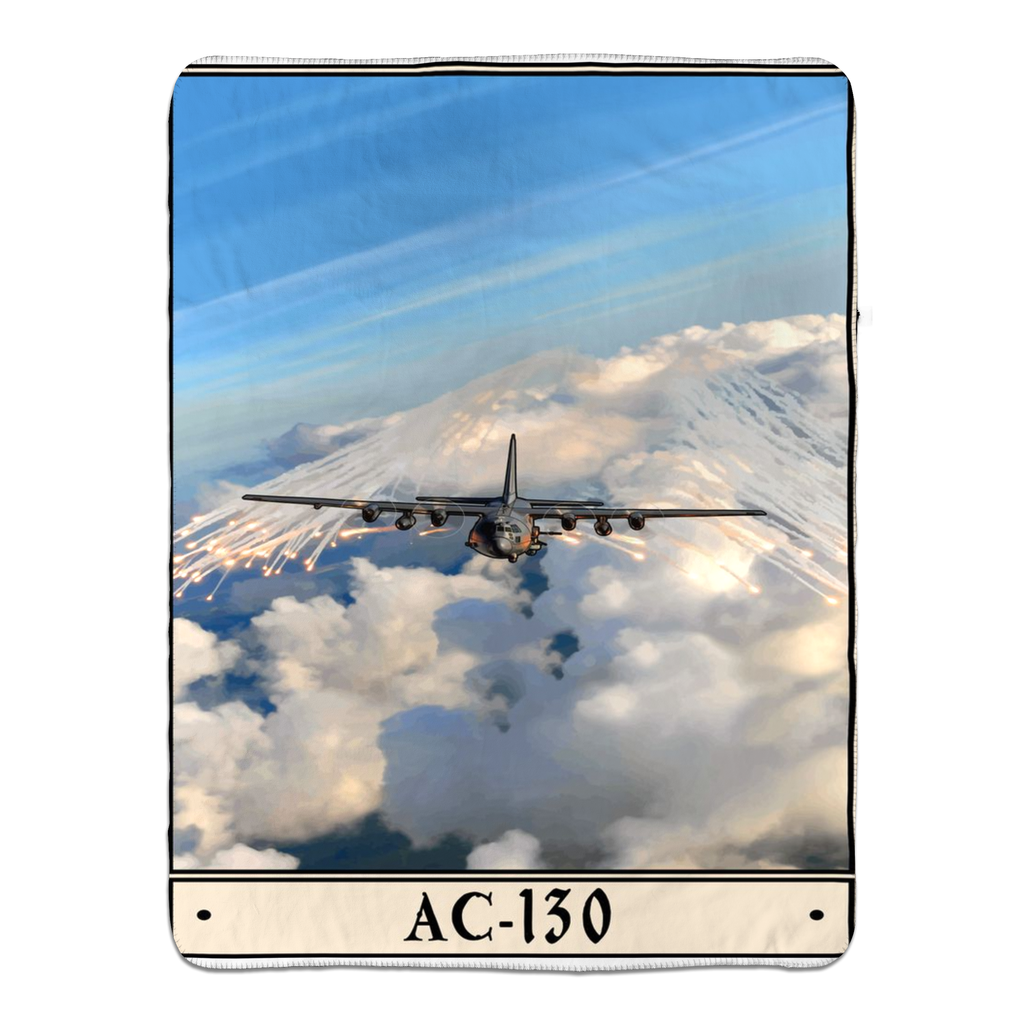 AC-130 Fleece Blanket