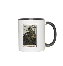 Screaming Eagles Mug - 11 oz / White with Black Accents