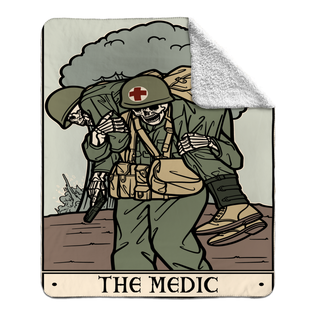 The Medic Fleece Sherpa Blanket